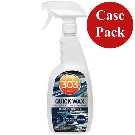 Buy 303 30213CASE Marine Quick Wax with Trigger Sprayer - 32oz Case of 6*