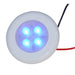 Buy Aqua Signal 16409-7 Bogota 4 LED Round Light - Blue LED w/White
