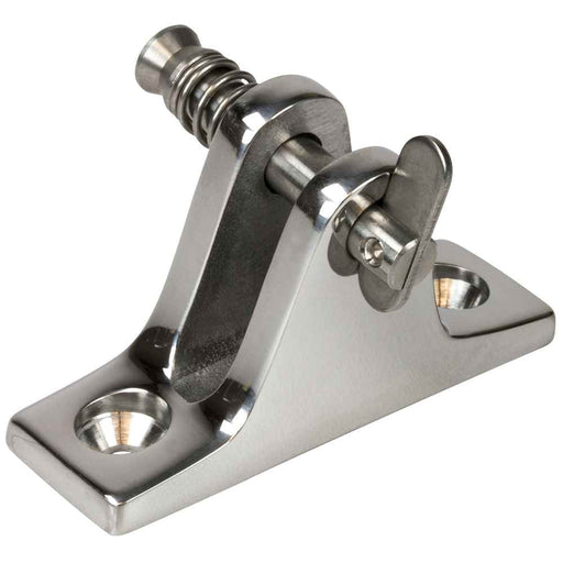 Buy Sea-Dog 270235-1 Stainless Steel Angle Base Deck Hinge - Removable Pin