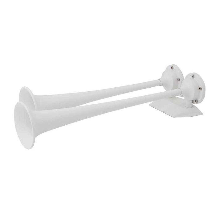 Buy Marinco 10122 12V White Epoxy Coated Dual Trumpet Air Horn - Boat