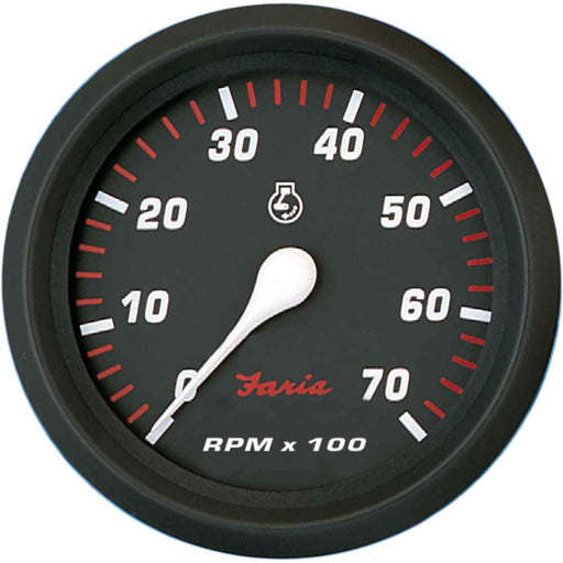 Buy Faria Beede Instruments 34617 Professional Red 4" Tachometer - 7,000