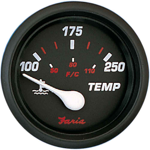 Buy Faria Beede Instruments 14604 Professional Red 2" Water Temp - Marine