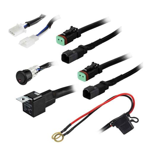 Buy HEISE LED Lighting Systems HE-DLWH1 2-Lamp Wiring Harness & Switch Kit
