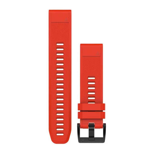 Buy Garmin 010-12496-03 QuickFit 22 Watch Band - Flame Red Silicone -