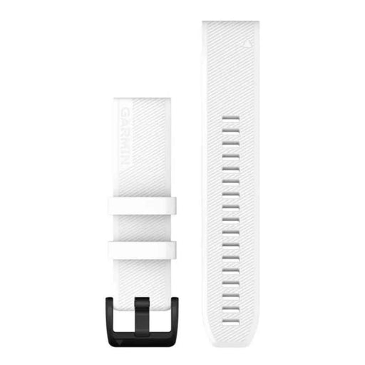 Buy Garmin 010-12901-01 QuickFit 22 Watch Band - White w/Black Stainless