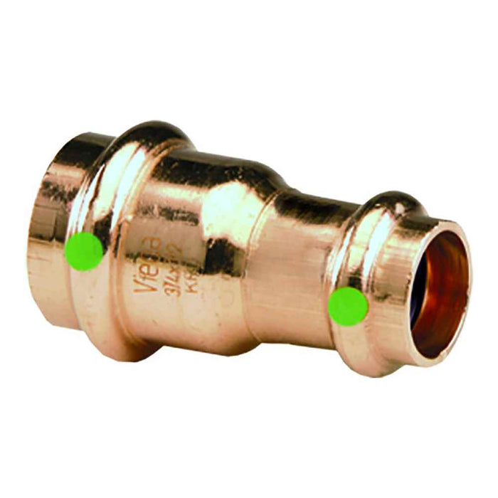 Buy Viega 78157 ProPress 1-1/4" x 1" Copper Reducer - Double Press
