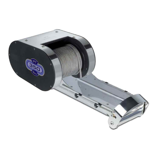 Buy Quick FSPT0350RB15C01 PTR Pontoon Windlass Aluminum Bow Roller & 15lb