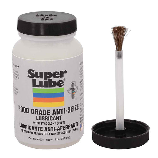 Buy Super Lube 48008 Food Grade Anti-Seize w/Syncolon (PTFE) - 8oz Brush