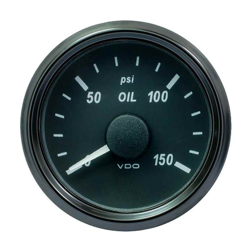 Buy VDO A2C3833240030 SingleViu 52mm (2-1/16") Oil Pressure Gauge - 150