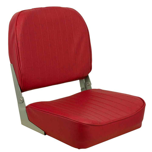 Buy Springfield Marine 1040625 Economy Folding Seat - Red - Boat