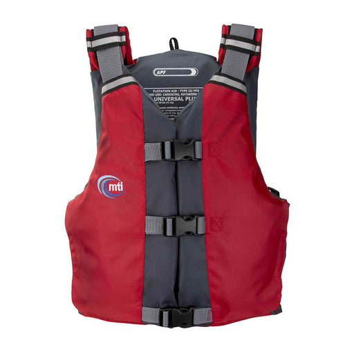 Buy MTI Life Jackets MV411D-830 APF Paddling Life Jacket - Red/Dark Grey -