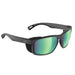 Buy H2Optix H2008 Reef Sunglasses Matt Black, Brown Green Flash Mirror