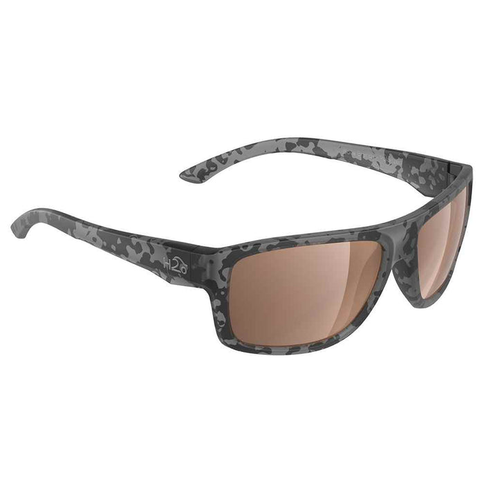 Buy H2Optix H2027 Grayton Sunglasses Matt Tiger Shark, Brown Lens Cat. 3 -