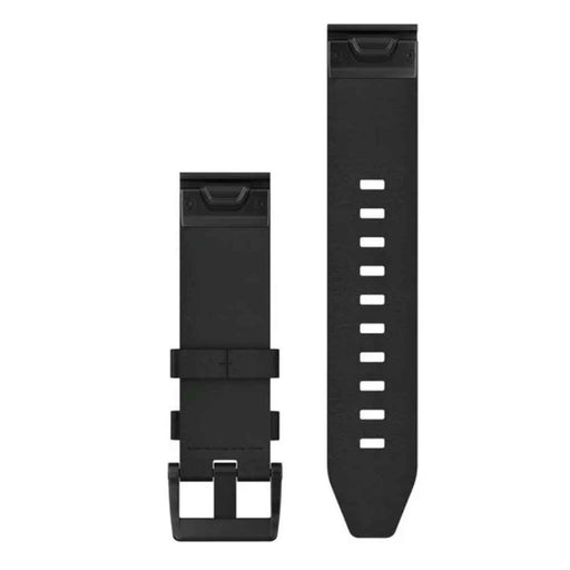 Buy Garmin 010-12740-01 QuickFit 22 Watch Band - Black Leather - Outdoor