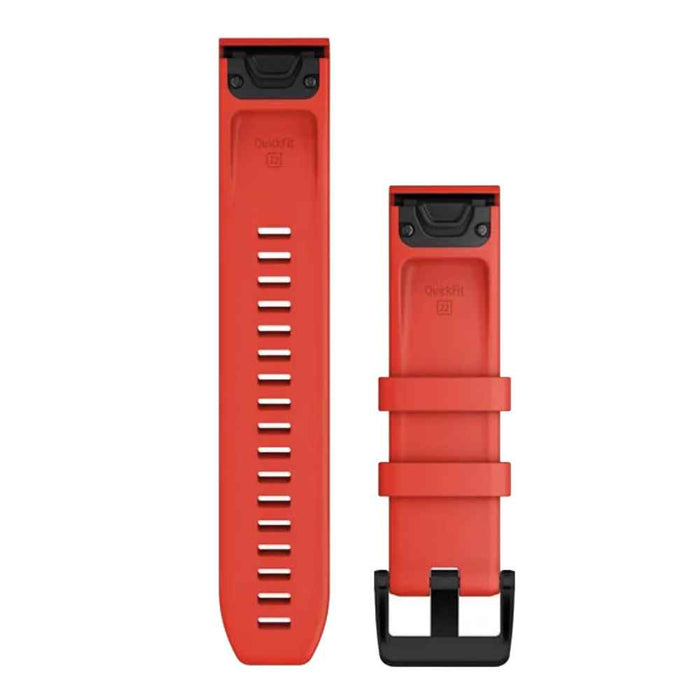 Buy Garmin 010-12901-02 QuickFit 22 Watch Band - Laser Red w/Black