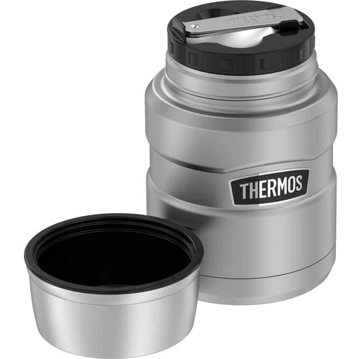 Buy Thermos SK3000MSTRI4 16oz Stainless Steel Food Jar w/Folding Spoon - 9