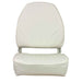 Buy Springfield Marine 1040649 High Back Folding Seat - White - Boat
