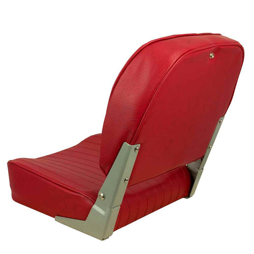 Buy Springfield Marine 1040625 Economy Folding Seat - Red - Boat