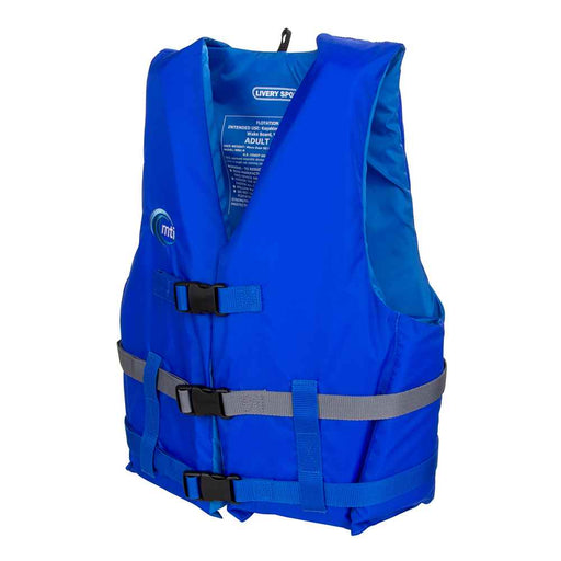 Buy MTI Life Jackets MV701D-XL/2XL-131 Livery Sport Life Jacket - Blue -