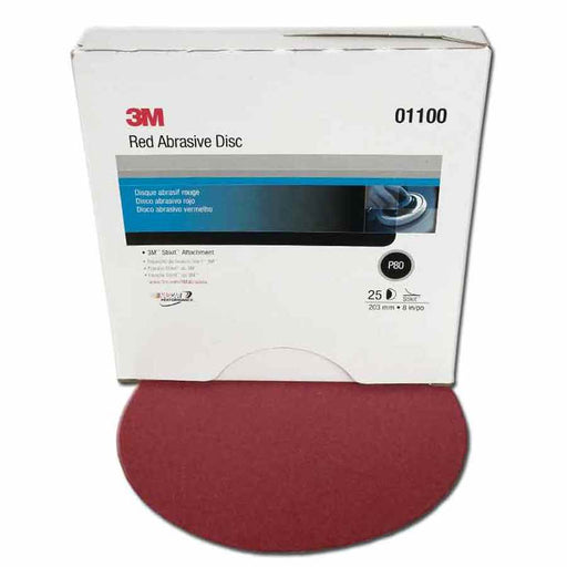 Buy 3M 01100 Red Abrasive Stikit 80G Disc - Unassigned Online|RV Part Shop