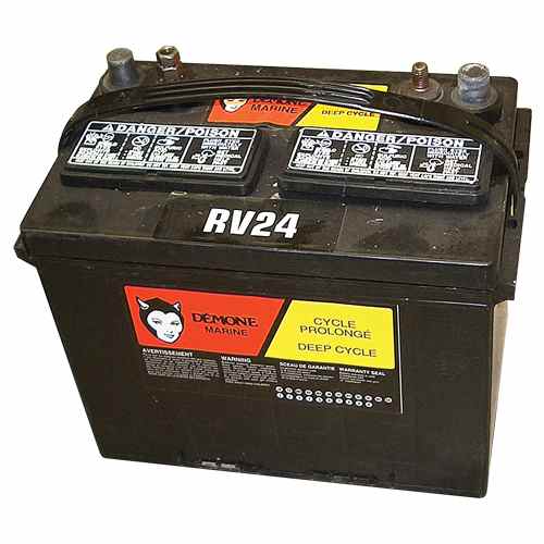 Buy Crown 24DCDEMONE 12V Marine/Rv Battery - Marine Electrical Online|RV