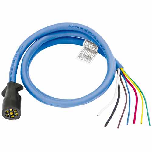 Buy Bargman 54006-009 7-Way Connec. 6` - Towing Electrical Online|RV Part