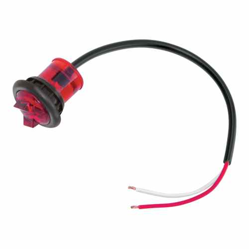 Buy Bargman 54201-007 Hi Int. Micro Led Red 1" - Lighting Online|RV Part