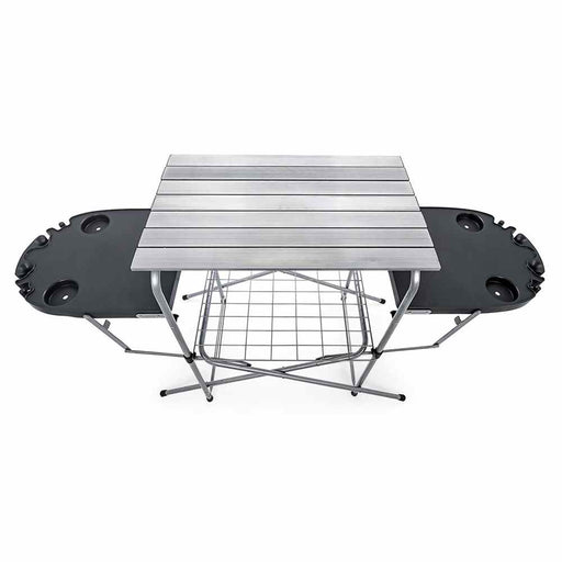 Buy Camco 57295 Deluxe Grilling Table W/Side Tables - Grills & Accessories