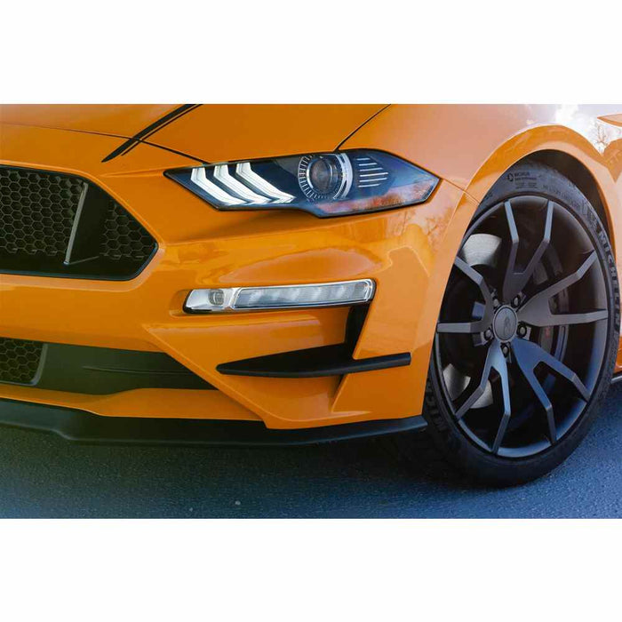 Buy Classic Design 1811-7000-01 Mustang Front Bumper Winglets 2018-2019 -