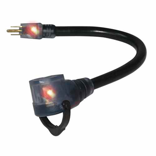 Buy Century D19091530 Pro Grip 30A-15A Rv Adapter - Power Cords Online|RV
