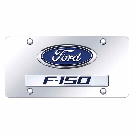  Buy Plates Chrome F150 Automotive Gold D.F15.CC - License Plates