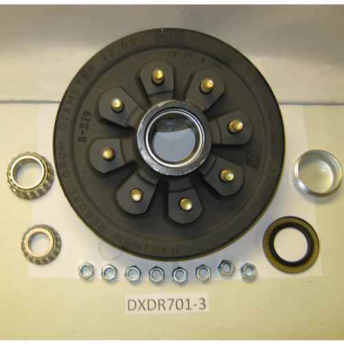 Buy Dexter DXDR701-3 Drum Kit 7K 8-6.5 Dexter Seal 2-1/4 - Axles Hubs and