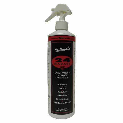 Buy 24K 296 (12)Dry Wash And Wax 483Ml - Auto Detailing Online|RV Part