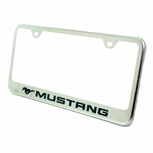  Buy License Plate Cover Stainless Automotive Gold LF.MUS.EC - License