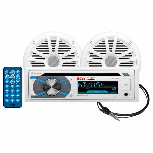 Buy Boss MCK508WB6 Receiver W/ Speakers & Antenna Bluet. 1Din Cd/Am/Fm -
