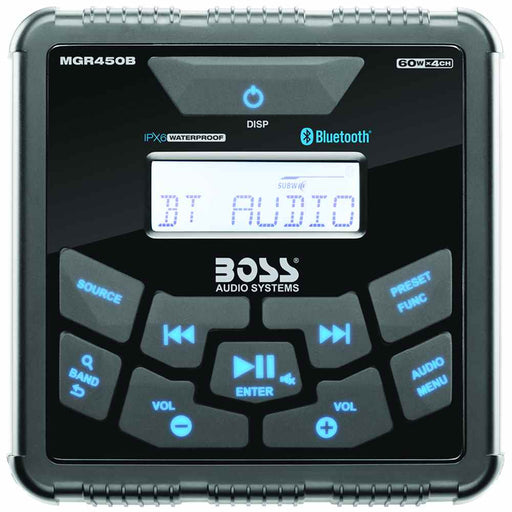 Buy Boss MGR450B In-Dash Bluetooth Marine Stereo - Marine Audio Video
