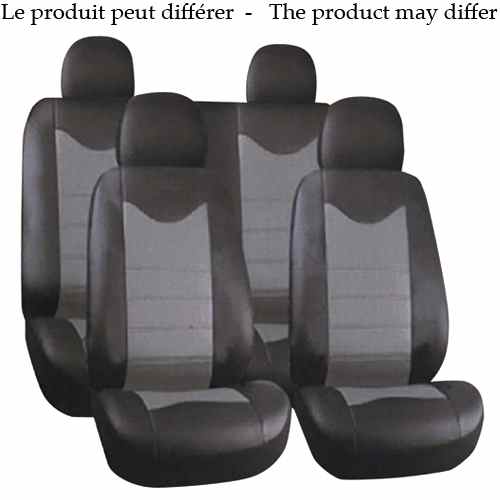  Buy Seat Covers Gry/Black 8Pc CLA 21-834 Grey/Black - Seat Covers