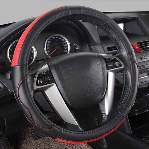  Buy Steering Wheel Cover Red And Black 38Cm CLA 49-P81HP RDBK - Steering
