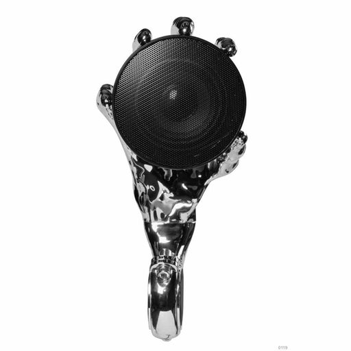 Buy Boss PHANTOM900 3" Chrome Motorcycle Skeleton Hand Speakers 600W -