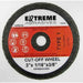 Buy Extreme Abrasives DRPEEX3163M-50 (50)Small Dia.Cut-Off Wheel