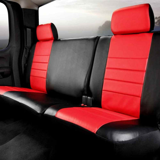 Buy FIA SL62-49 RED Sl Rear 40/60 Red Seat Cover Dodge Ram 1500 09-18 -
