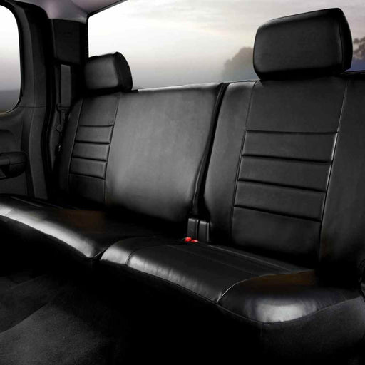 Buy FIA SL62-85 BLK/BLK Rear Seat Cover Black 60/40 Toyota Tundra 14-19 -