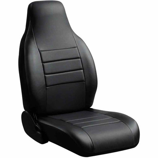Buy FIA SL67-21 BLK/BLK Front Seat Cover Black Ford Super Duty 08-10 -