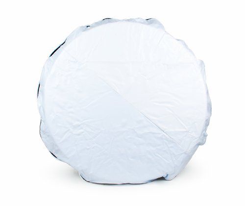 Buy Camco 45345 Vinyl Spare Tire Cover (28 inches, White) - RV Tire Covers