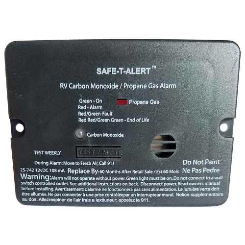Buy Safe-T-Alert 25-742-BL Combo Carbon Monoxide Propane Alarm - Surface