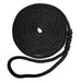 Buy Robline 7181959 Premium Nylon 3 Strand Dock Line - 3/8" x 15' - Black