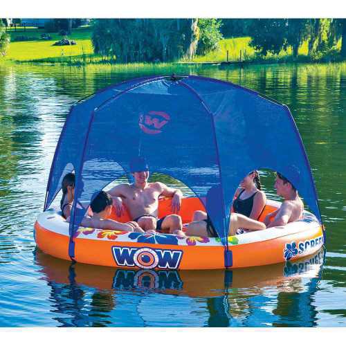 Buy WOW Watersports 21-2090 Screenhouse Island Lounger - 6 Person Float -