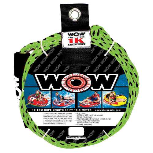 Buy WOW Watersports 17-3010 1K 60' Tow Rope - Watersports Online|RV Part