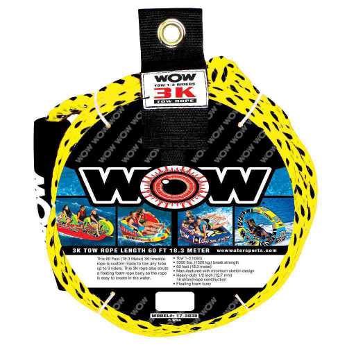 Buy WOW Watersports 17-3030 3K 60' Tow Rope - Watersports Online|RV Part