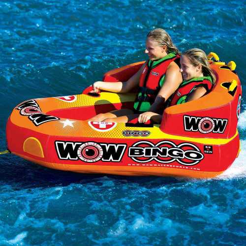 Buy WOW Watersports 14-1060 Bingo 2 Towable - 2 Person - Watersports